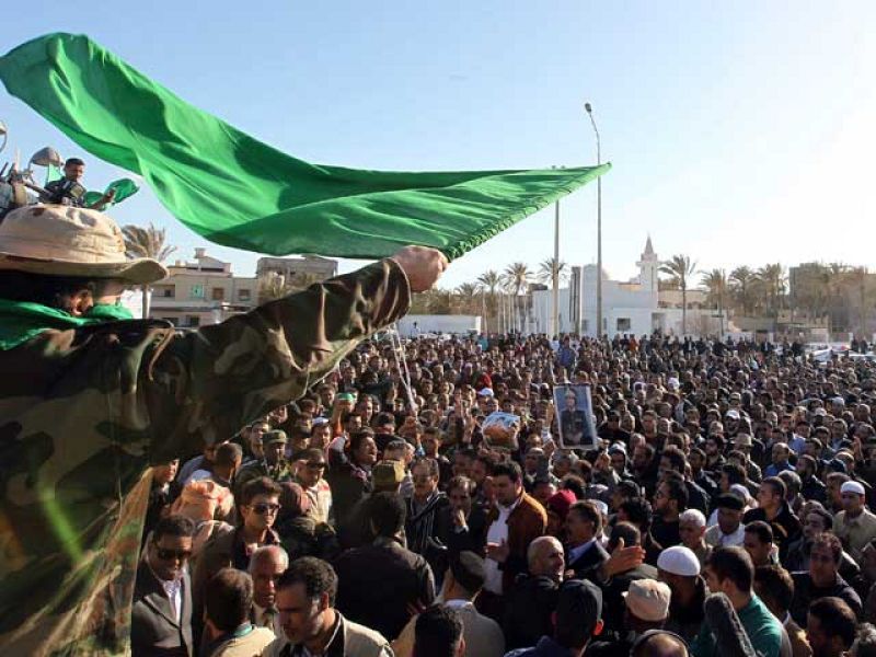Tras el inicio de las operaciones alidas sobre Libia, la tranquilidad ha sido la tónica este domingo en Bengasi.