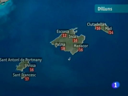 Informatiu Balear - El temps a les Illes Balears - 21/03/11