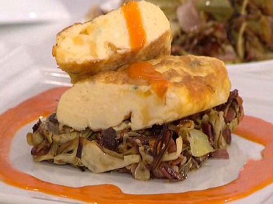 La mañana - Tortilla a los cuatro quesos