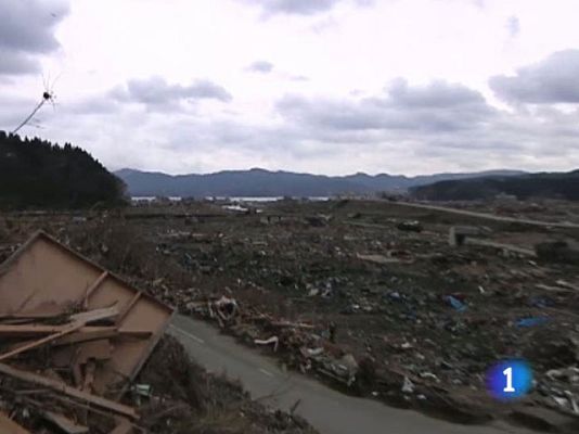 Telediario 1 - La zona cero de Japón, nueve días después