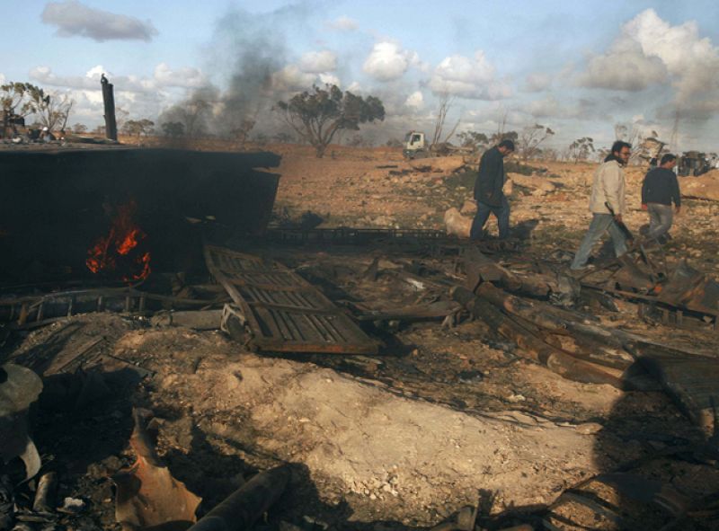 Telediario 1 en cuatro minutos - 22/03/11