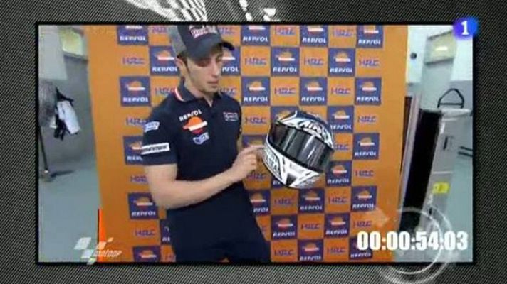 Paddock GP - El casco de Dovizioso