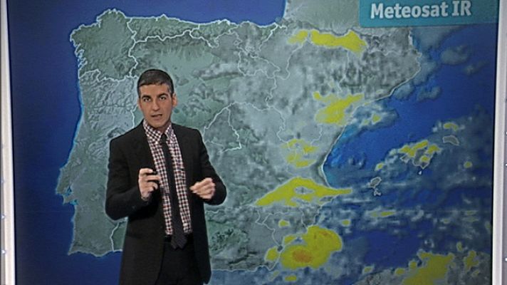 El tiempo - Viento fuerte en el sureste