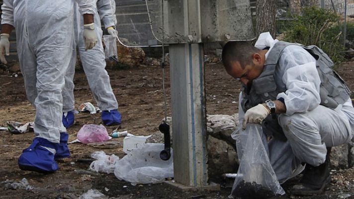 Telediario 1 - Atentado en Jerusalén