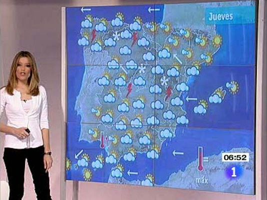 El tiempo - La lluvia será protagonista en un día nublado en todo el país
