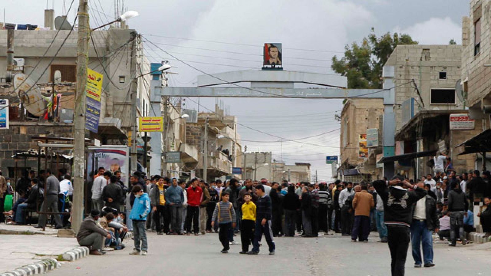 Vídeo que muestra supuestamente la represión en Deraa