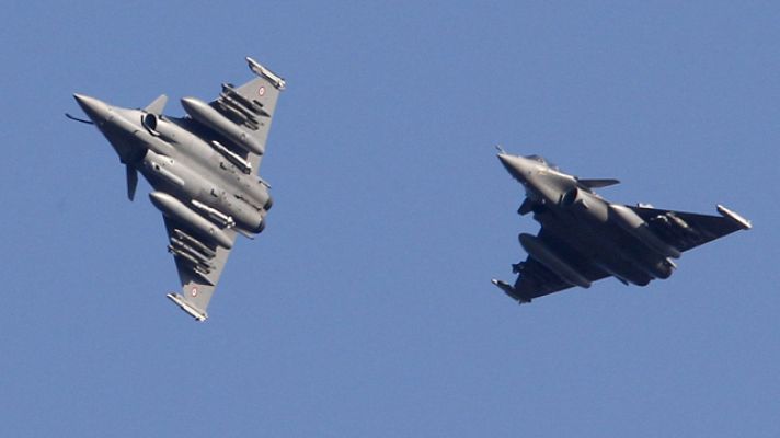 Telediario 1 - Ataque de la coalición a Libia