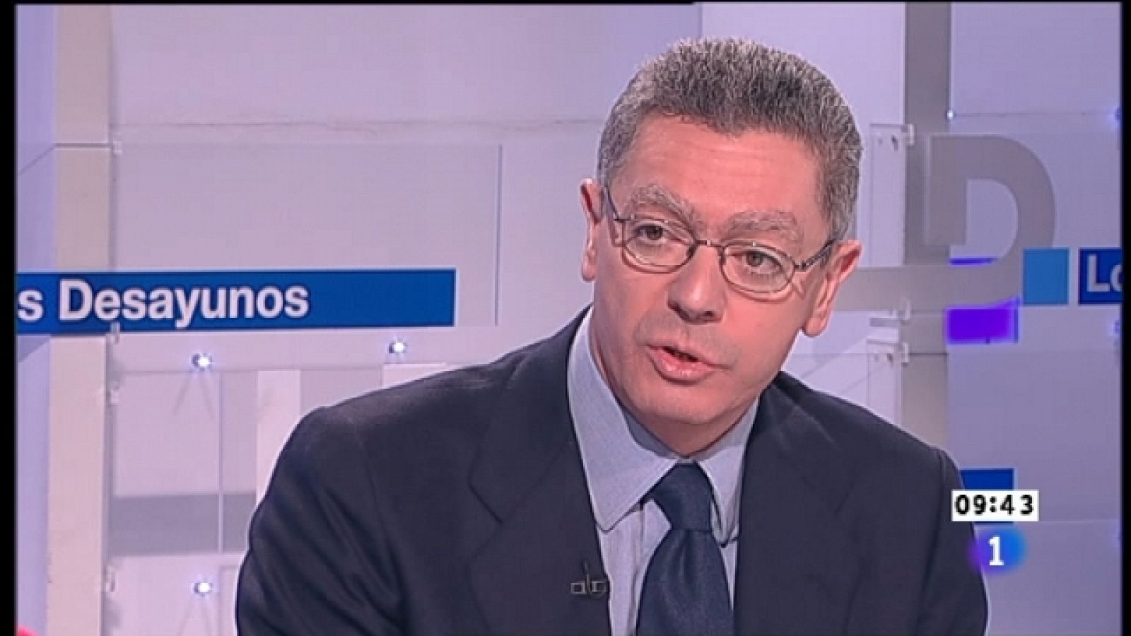 Los desayunos de TVE - Alberto Ruiz Gallardón, alcalde de Madrid - Los desayunos | Ver