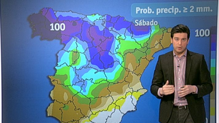 El tiempo - Tormentas acompañadas de granizo