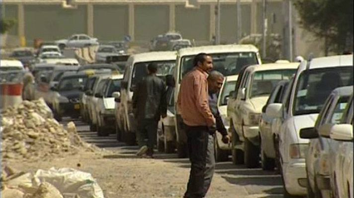  - Un equipo de TVE en Tripoli