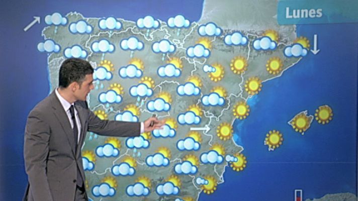 El tiempo - Mínimas en moderado descenso