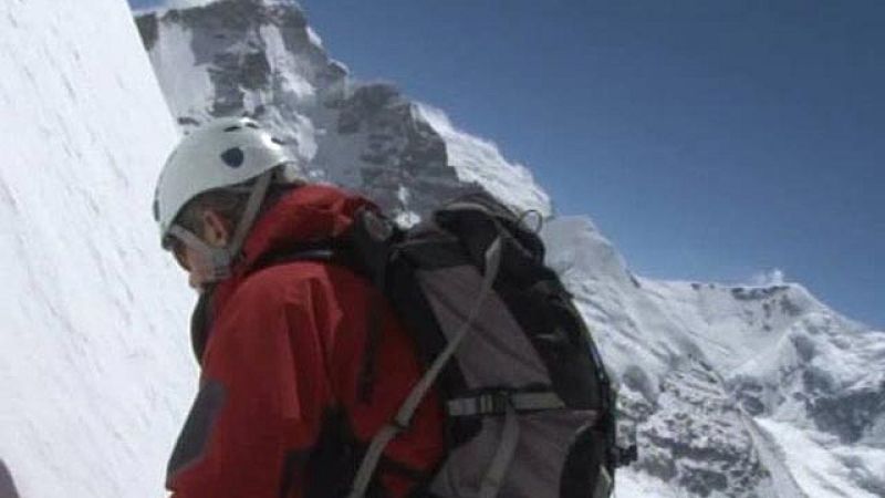 Un joven alpinista de 72 años