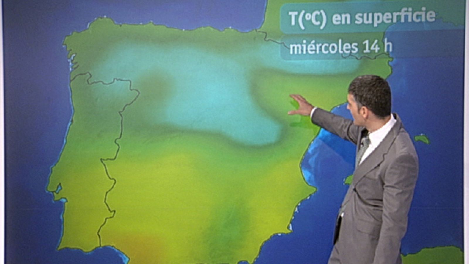 Intervalos nubosos en gran parte del país y temperaturas en ascenso