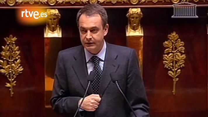 Fue noticia en el Archivo de RTVE - Ante la Asamblea Nacional francesa