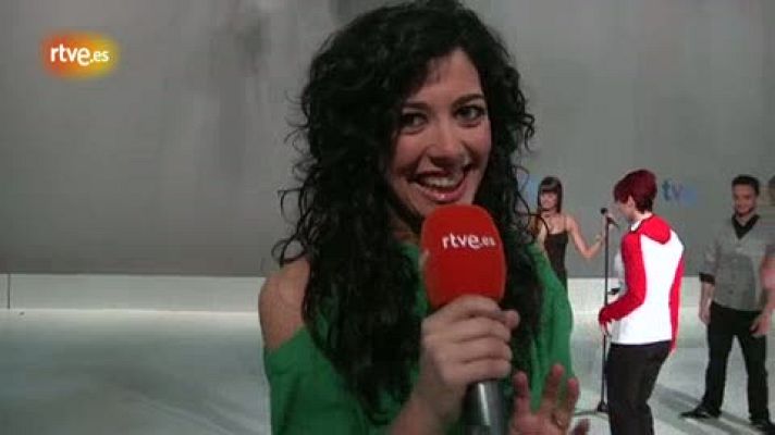 Eurovisión - Los bailarines de Lucía Pérez