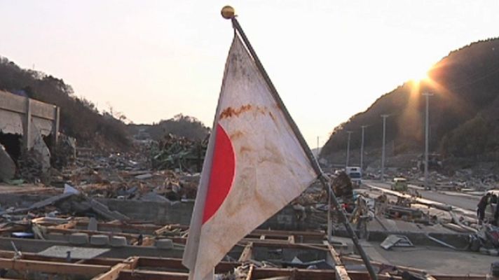 Telediario 1 - Tres semanas del tsunami