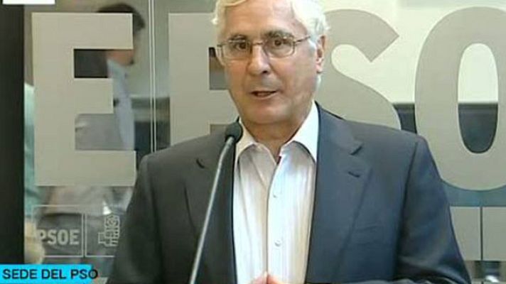 Telediario 1 - Reacciones a la decisión de ZP