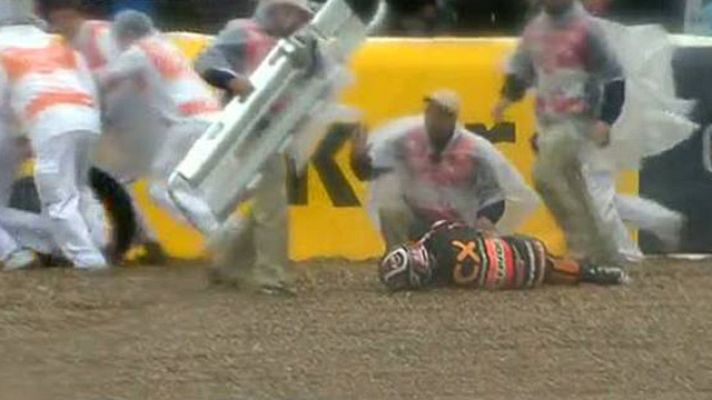  - Cluzel tira a Márquez