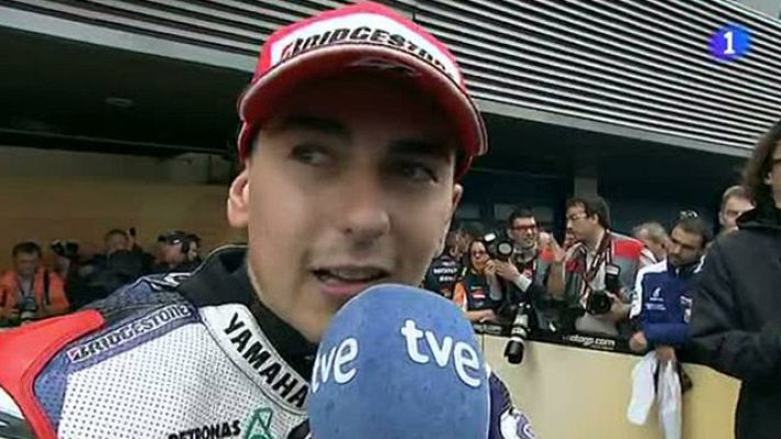  - Lorenzo: "Hemos tenido algo de suerte"