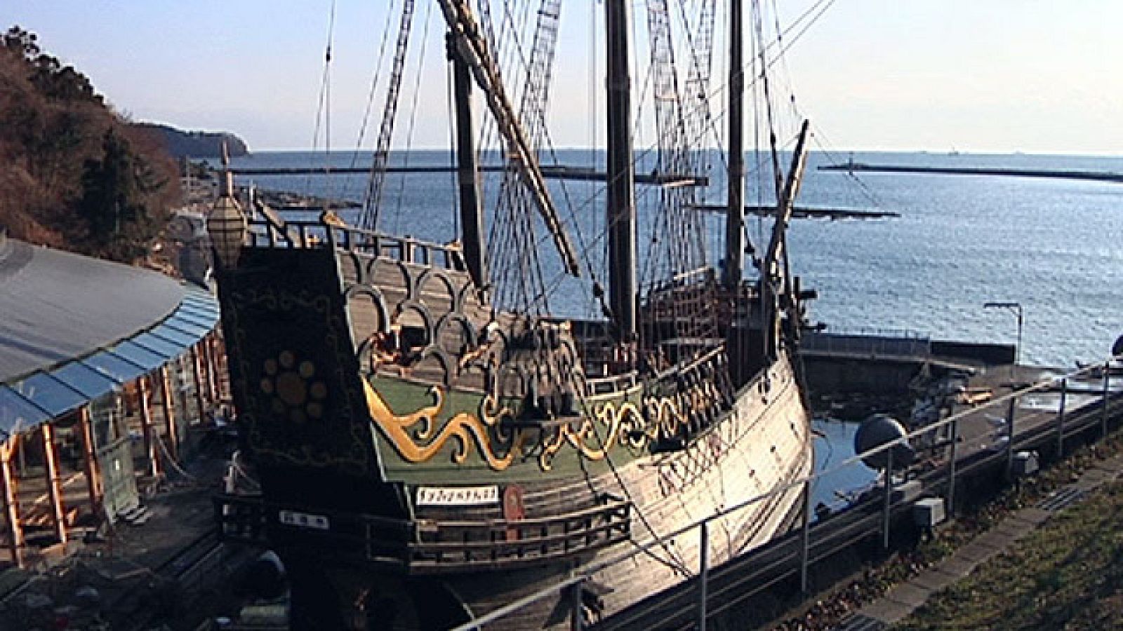 Un galeón español se ha salvado del tsunami | Ver