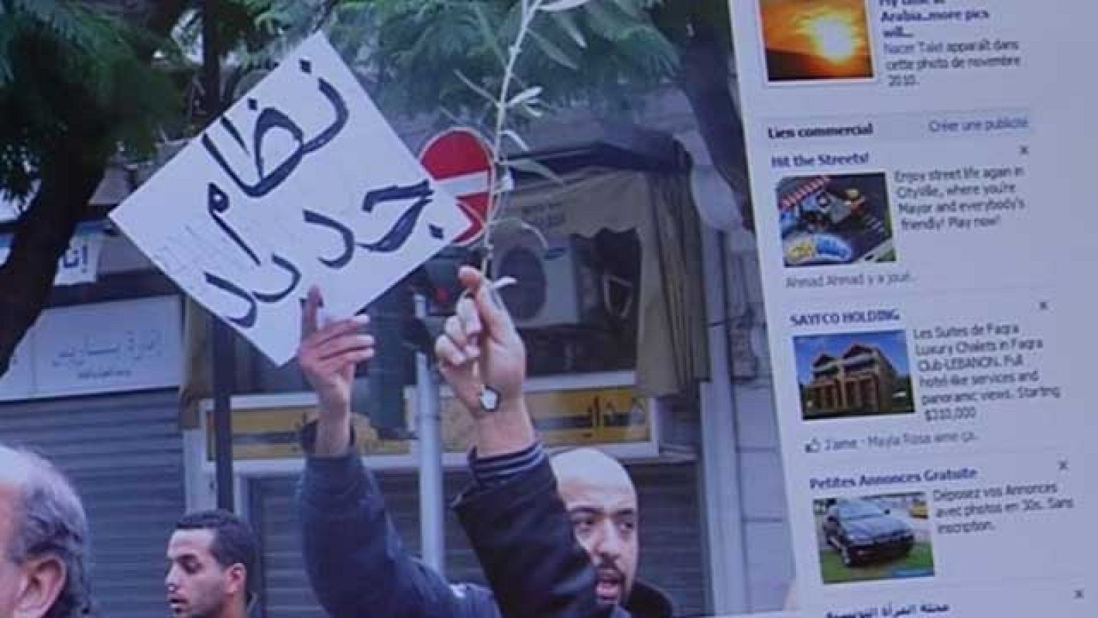 La red en países árabes