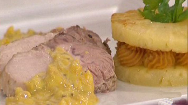 RTVE Cocina - Lomo asado a la piña