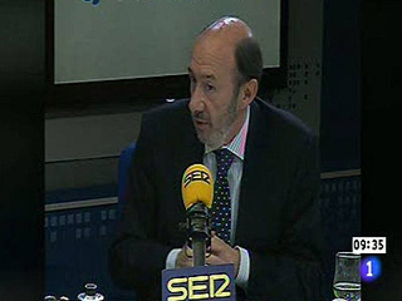 Rubalcaba ve exagerado hablar de crisis de Gobierno en Andalucía | Ver