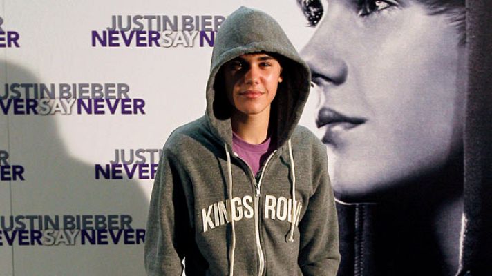 Telediario 1 - Justin Bieber en concierto