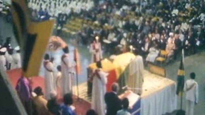 Música en el Archivo de RTVE - Funeral  de Bob Marley