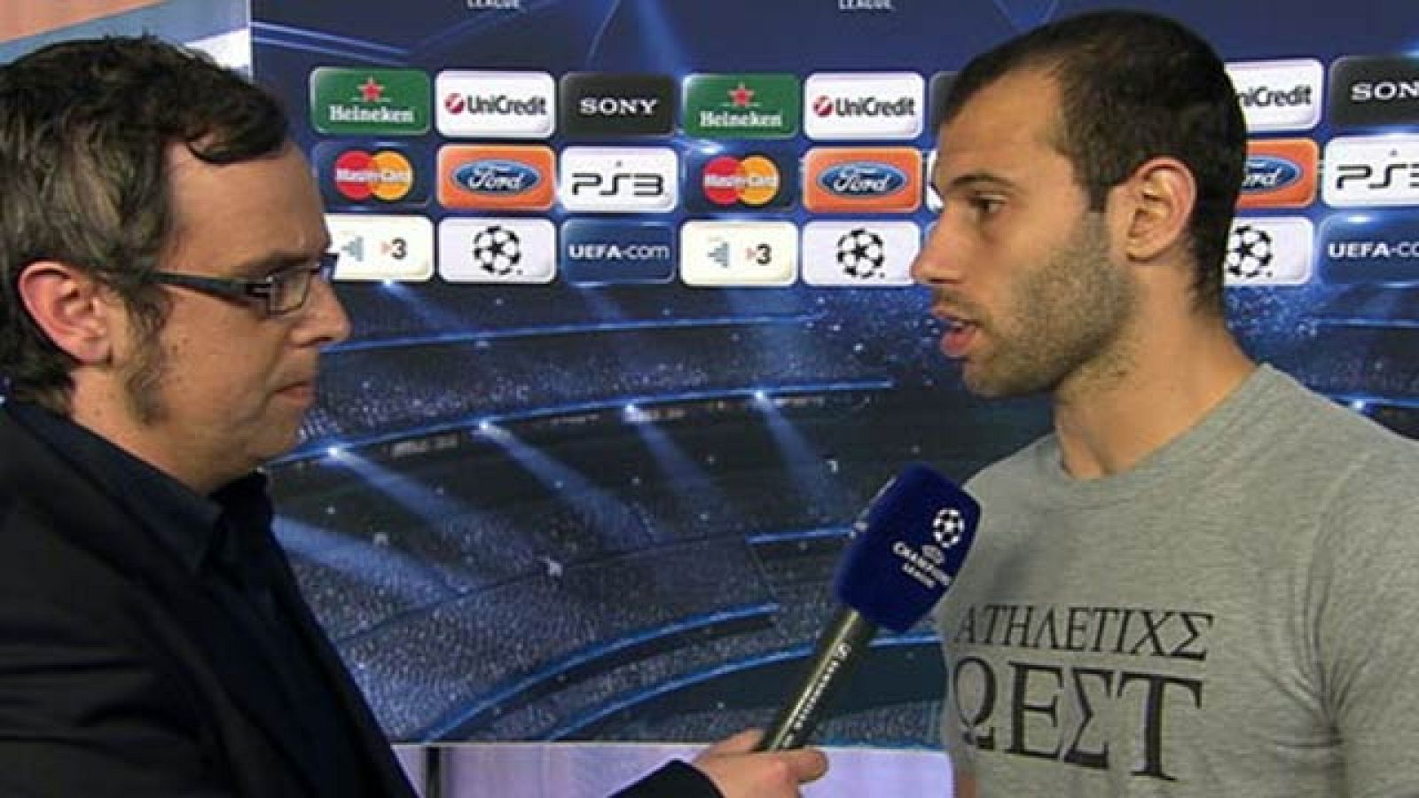 "Todavía no está hecho, tenemos que ir a jugar a Donetsk y es un estadio muy difícil", ha asegurado Mascherano a pesar de vencer por 5-1 en el Camp Nou.