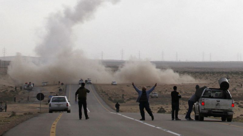 En Libia, se recrudecen los combates