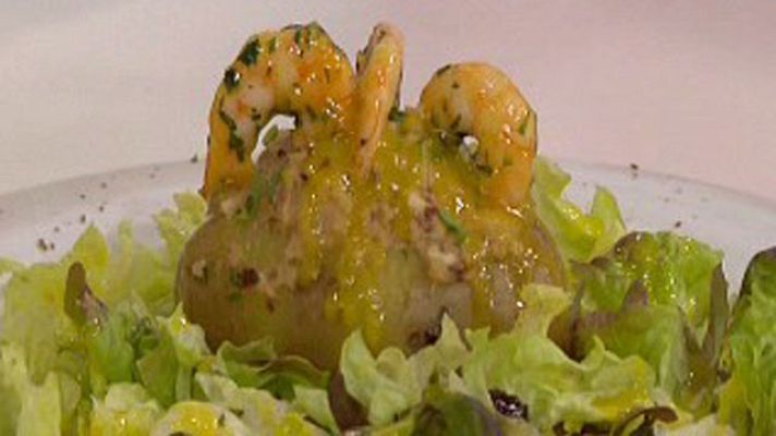 RTVE Cocina - Patatas rellenas de marisco