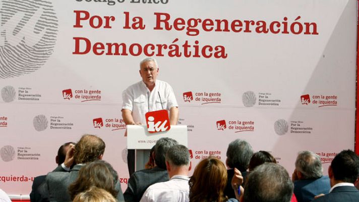 Telediario 1 - Decálogo ético de IU