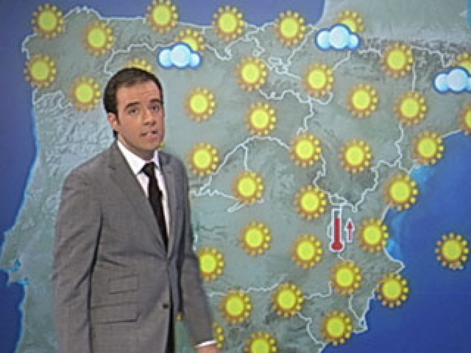 Temperaturas altas en toda España - El tiempo | Ver