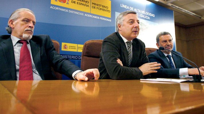 Telediario 1 - El AVE a Galicia más cerca