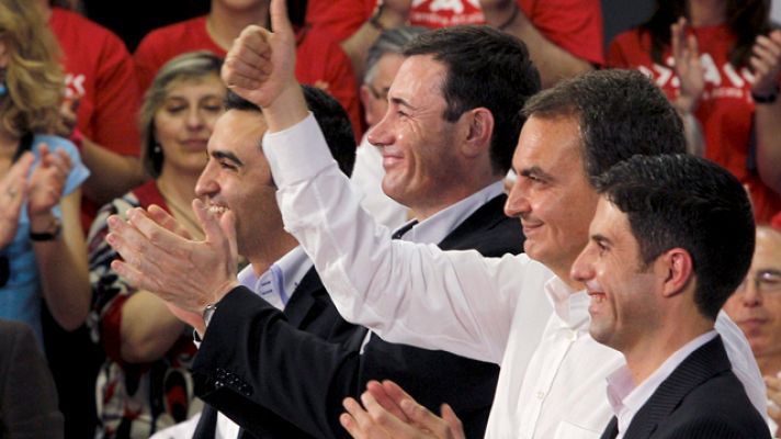  - Zapatero apoya a Gómez en Alcalá