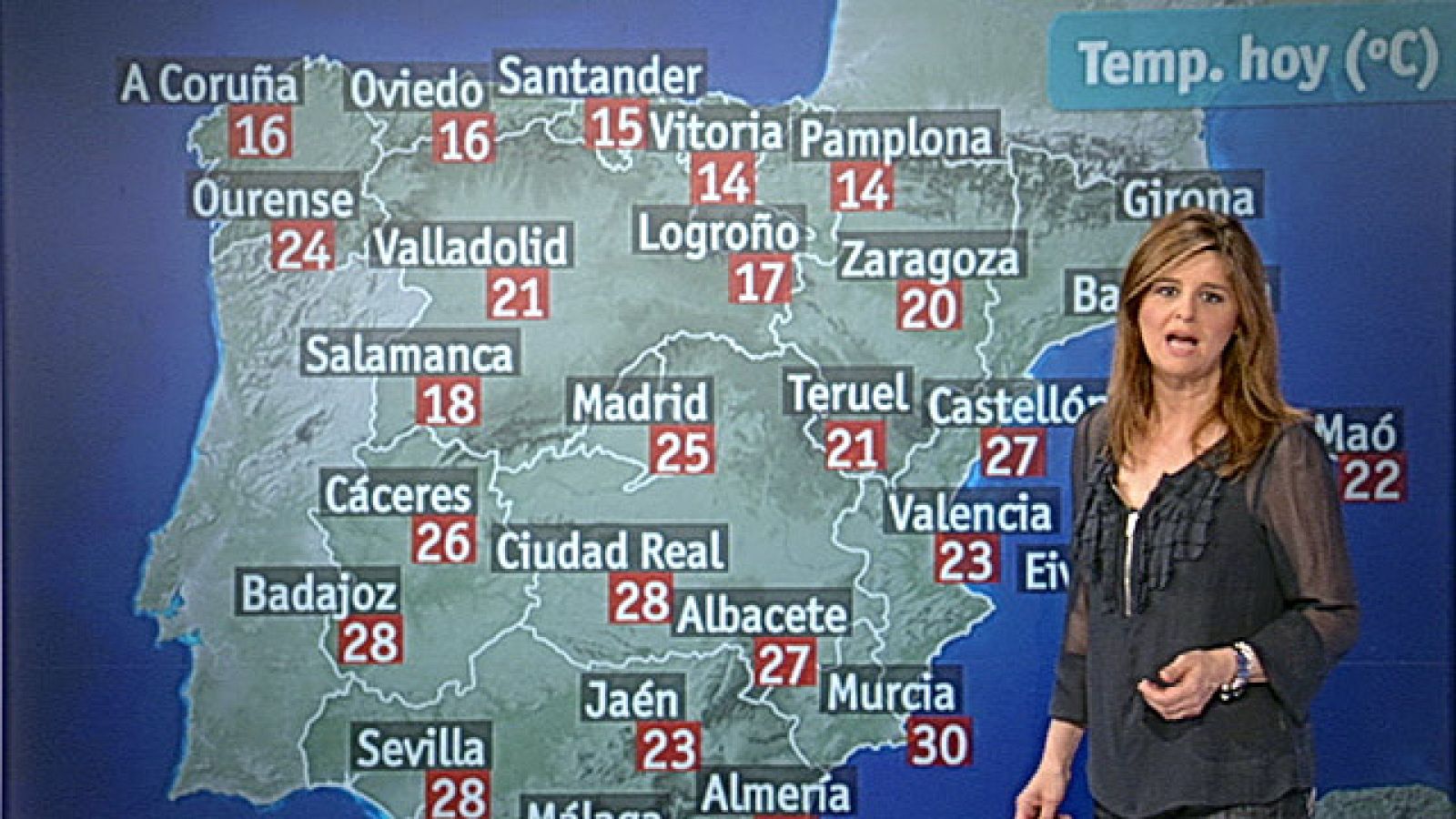 Nubes y lluvias débiles en el norte y noreste peninsular