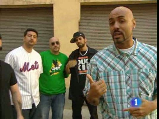 Telediario 1 - Los raperos se unen para luchar contra el racismo