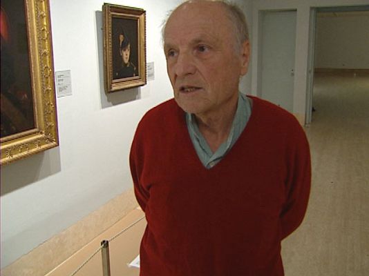 Telediario 1 - Antonio López en el Thyssen