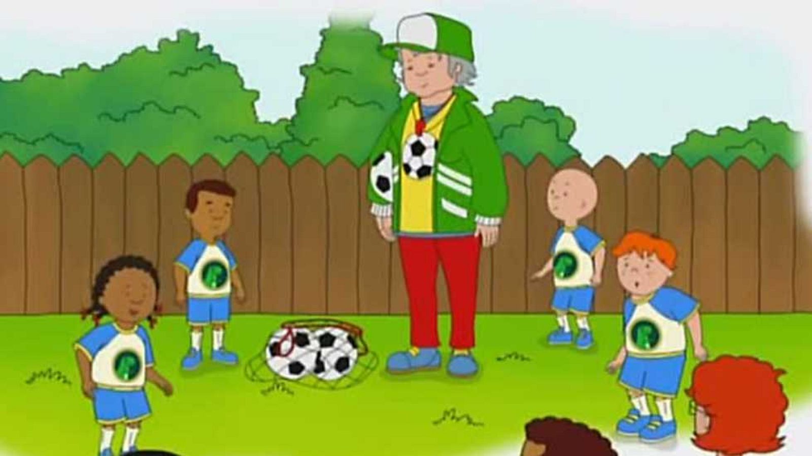 Líos de fútbol - Caillou | Ver