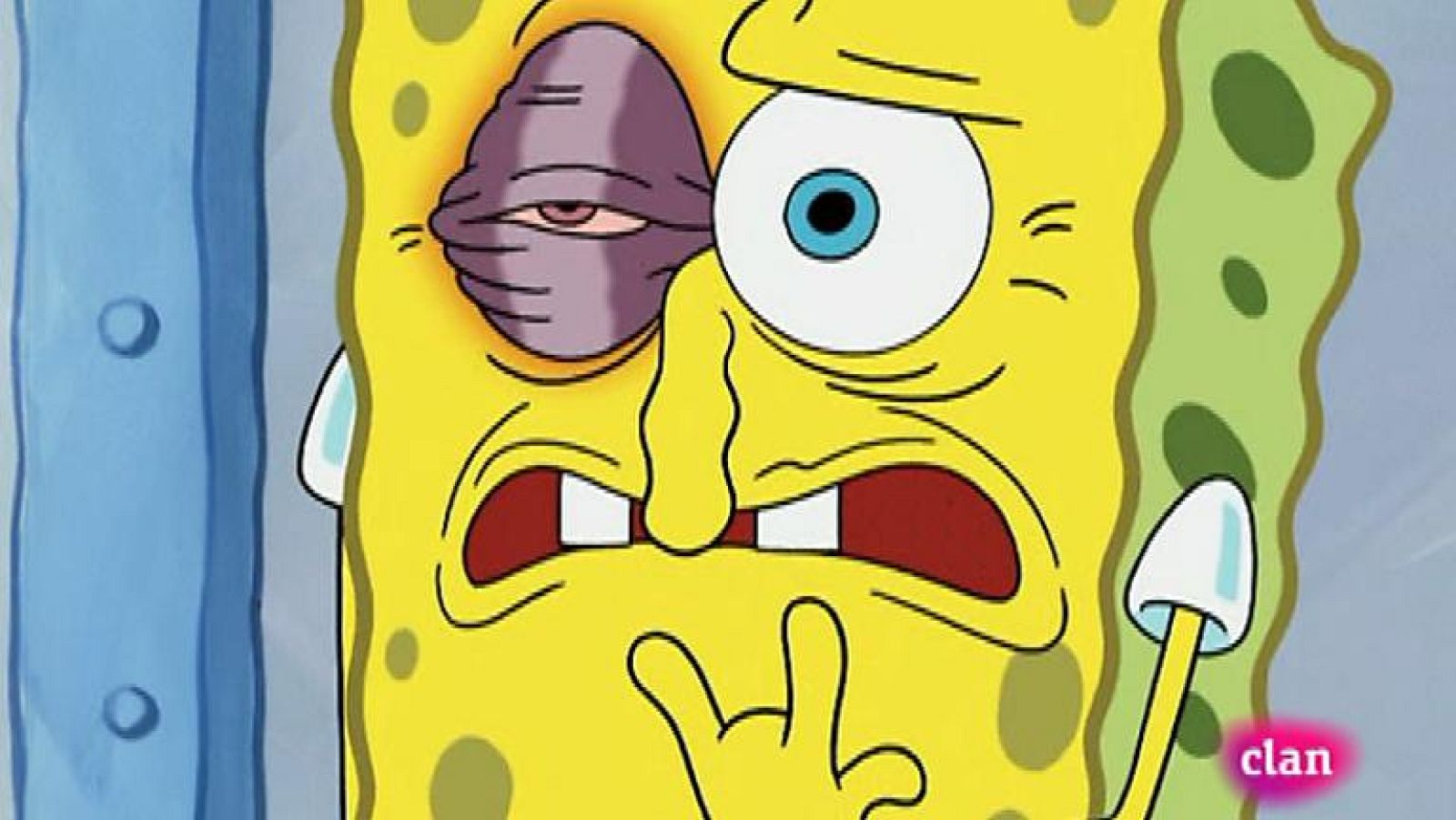 El ojo morado - Bob Esponja | Ver