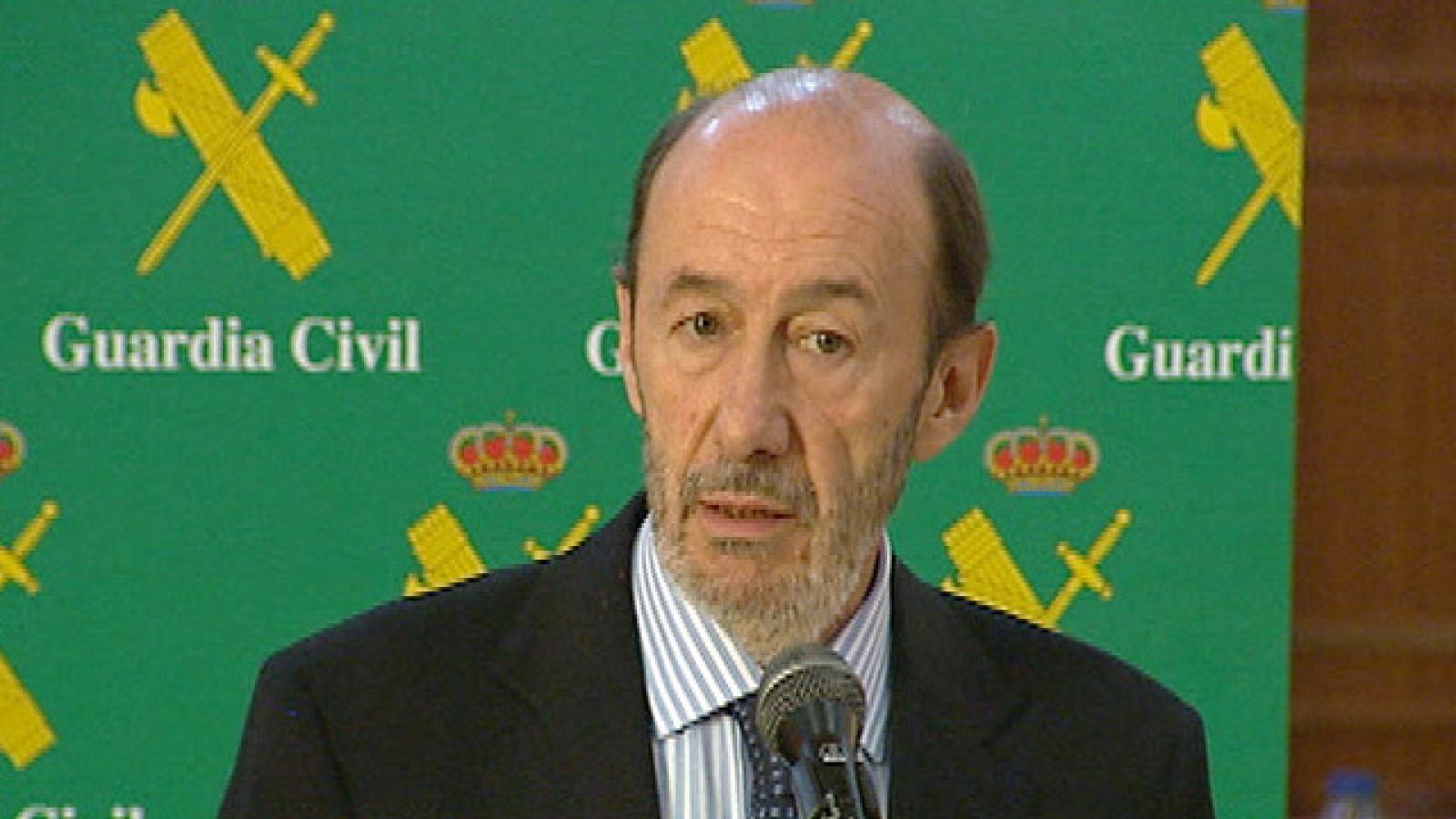 Rubalcaba alaba la actuación policial