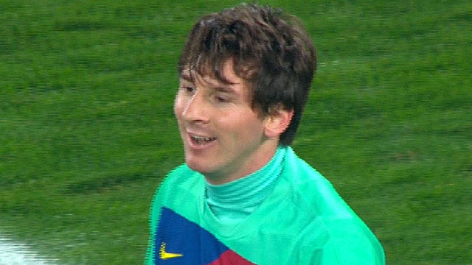 Messi ha marcado el 0-1 ante el Shakhtar en el minuto 42.