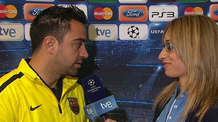 Champions League - Xavi: "Ahora, a afrontar el reto del Madrid"