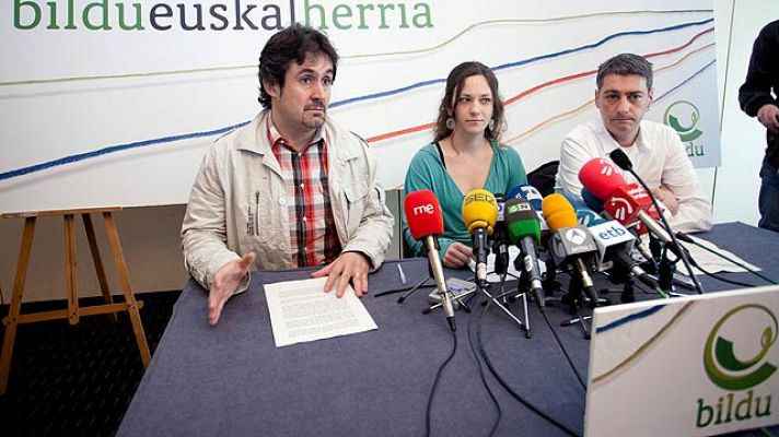 Telediario 1 - Reacciones a operaciones contra ETA