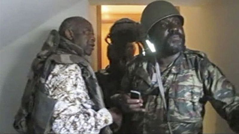 Así fue la detención en Costa de Marfil del expresidente Gbagbo