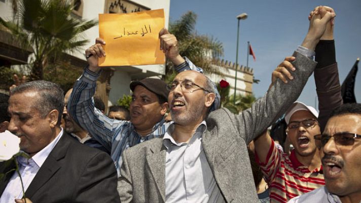 Telediario 1 - Mohamed VI indulta a 190 reos