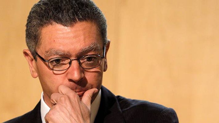 Telediario 1 - El PP, con las tesis de Gallardón