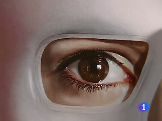 Telediario 1 - Almodóvar y el cartel de 'La piel'