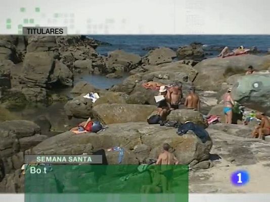 Telexornal - Galicia - Telexornal. Informativo territorial de Galicia en 2' - 15/04/11